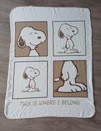 Fleecedeken Snoopy, Ophalen of Verzenden, Zo goed als nieuw