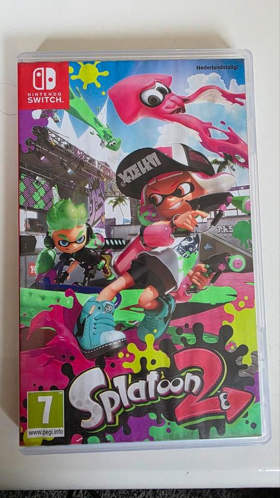 Splatoon 2 - Nintendo Switch, Spelcomputers en Games, Games | Nintendo Switch, Zo goed als nieuw, Shooter, 1 speler, Vanaf 7 jaar