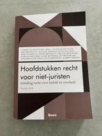 Hoofdstukken recht voor niet-juristen studieboek - 4e druk., Boom, Ophalen of Verzenden, Alpha, WO