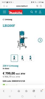 Makita lintzaag LB1200F, Doe-het-zelf en Verbouw, Gereedschap | Zaagmachines, Ophalen, 70 mm of meer, 600 tot 1200 watt, Zo goed als nieuw