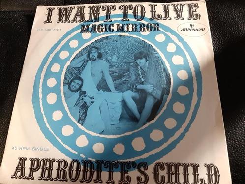 Aphrodite's Child – I Want To Live, Cd's en Dvd's, Vinyl Singles, Gebruikt, Single, Rock en Metal, 7 inch, Ophalen of Verzenden