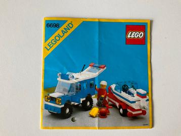 Lego 6698 - Vakantieauto met Caravan - Vintage! beschikbaar voor biedingen