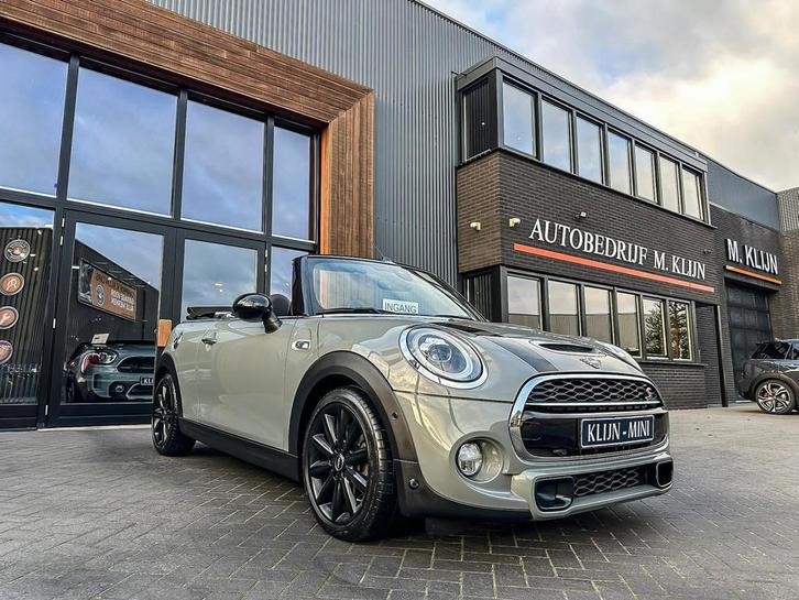 Mini Mini Cabrio 2.0 Cooper S Chili F1 aut 192pk Nardo/Camer, Auto's, Mini, Bedrijf, Te koop, Cabrio, ABS, Achteruitrijcamera
