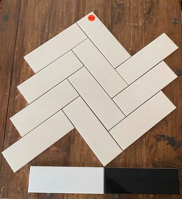 Visgraat Wandtegels - Actie! OP=OP beschikbaar voor biedingen