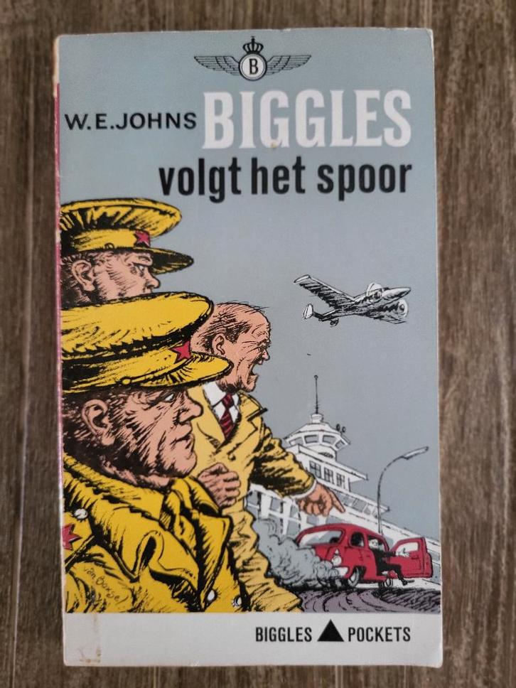 Biggles volgt het spoor - W.E. Johns, Boeken, Romans, Zo goed als nieuw, Ophalen of Verzenden