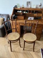 Thonet stoel met bamboe zitting 2x, Ophalen