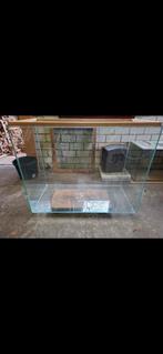 Aquarium met deksel 90x44x70, Ophalen, Kooi, 60 tot 90 cm, Zo goed als nieuw