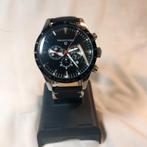 PROFUOMO HERENHORLOGE NIEUWSTAAT CHRONOGRAAF, Overige merken, Leer, Staal, Ophalen of Verzenden