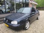 Volkswagen GOLF Cabriolet 1.8 Highline (bj 1998), Auto's, Oldtimers, Stof, Zwart, Cabriolet, Origineel Nederlands