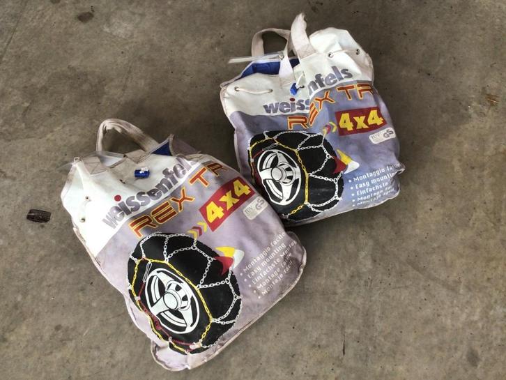 Sneeuwkettingen 4x4 bandenmaat 16 tot 19” weissenfels 4stuks, Auto diversen, Sneeuwkettingen, Nieuw, Ophalen of Verzenden