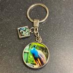 Pauwsleutelhanger met hanger, Ophalen of Verzenden, Nieuw, Dier of Natuur