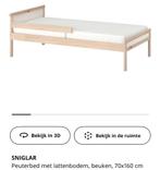 Ikea Sniglar Peuterbed 160x70 met Matras, Ophalen, Gebruikt, 70 tot 85 cm, 140 tot 160 cm