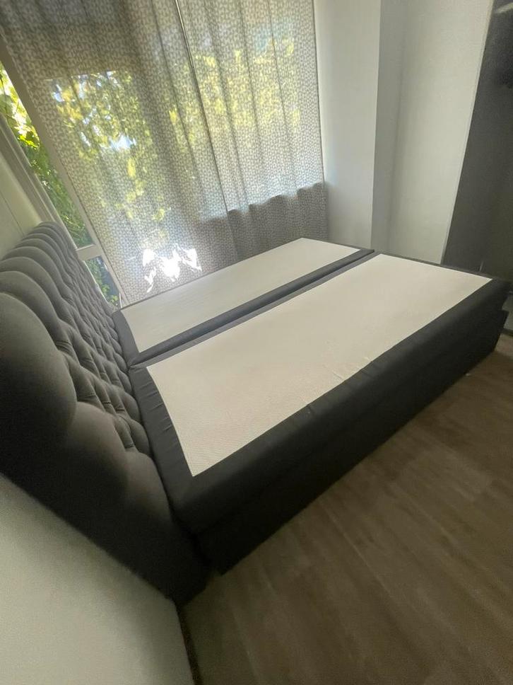 Tweepersoonsbed bijna nieuw, Huis en Inrichting, Slaapkamer | Boxsprings, Zo goed als nieuw, Tweepersoons, Ophalen of Verzenden