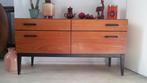Teak Mid Century dressoir vintage retro Scandinavisch jaren, Gebruikt, Met deur(en), Ophalen of Verzenden, Teakhout
