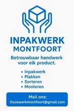 Thuiswerk Montfoort Gezocht, Vacatures, Overige niveaus, Vanaf 10 jaar, Overige vormen
