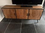 Dressoir industrieel mangohout, Huis en Inrichting, Kasten | Dressoirs, Ophalen, Zo goed als nieuw, 25 tot 50 cm, 150 tot 200 cm