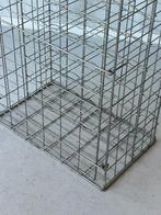 Vintage wijnrek draadstaal flessenrek retro wijnhouder 1960s, Ophalen, Gebruikt, 25 flessen of meer, Metaal