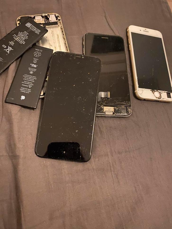 Defecte iPhone 6 voor onderdelen, Telecommunicatie, Mobiele telefoons | Toebehoren en Onderdelen, Niet werkend, Apple iPhone, Overige typen