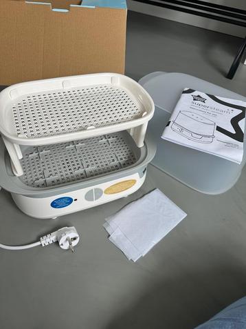 Elektronische sterilisator 2 laag Super-Steam babyfles speen beschikbaar voor biedingen