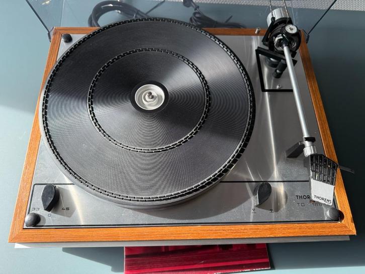 Thorens TD166 met modificaties, Audio, Tv en Foto, Platenspelers, Gebruikt, Platenspeler, Thorens, Ophalen