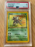 WOTC 1999 Pokemon Jungle - 1st Edition Pinsir Holo PSA 7, Ophalen of Verzenden, Zo goed als nieuw