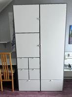 Kledingkast Visthus Ikea, Huis en Inrichting, Kasten | Kledingkasten, 100 tot 150 cm, 200 cm of meer, 75 cm of meer, Strak grijs/wit