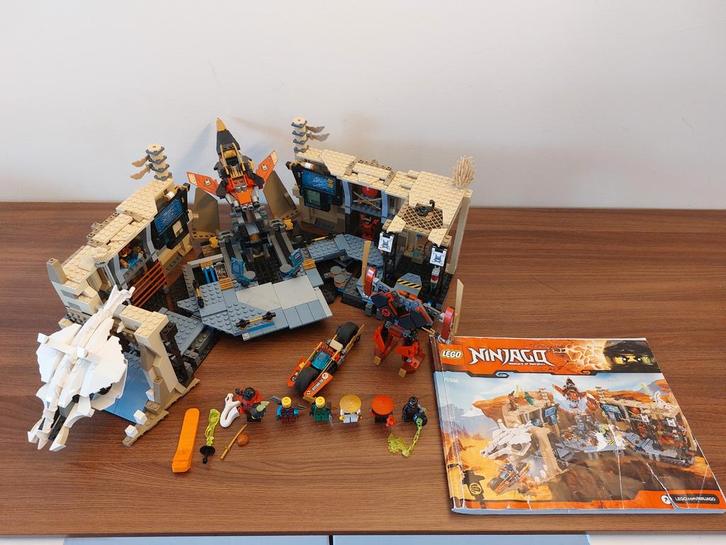Lego 70596 Samurai X Cave Chaos, Kinderen en Baby's, Speelgoed | Duplo en Lego, Gebruikt, Lego, Complete set, Ophalen of Verzenden