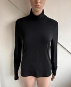Vanilia col rolkraag top of dunne trui maat 36/38 zwart, Kleding | Dames, Tops, Zwart, Ophalen of Verzenden, Zo goed als nieuw