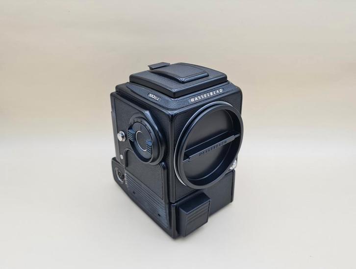 Hasselblad 553ELX + Waist level finder, Audio, Tv en Foto, Fotocamera's Analoog, Gebruikt, Spiegelreflex, Overige Merken, Ophalen of Verzenden
