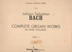 Johann Sebastian Bach - COMPLETE ORGAN WORKS, Ophalen of Verzenden, Gebruikt, Artiest of Componist, Populair