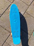 Blauw Nijdam penny board - zo goed als nieuw, Sport en Fitness, Skateboarden, Ophalen, Zo goed als nieuw, Skateboard