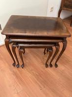 bijzettafel / miniset, Huis en Inrichting, 45 tot 60 cm, Minder dan 55 cm, Gebruikt, Rond