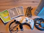 Xbox 360 Compleet met controller, headset, boekjes. Werkend., Spelcomputers en Games, Spelcomputers | Xbox 360, Gebruikt, Met headset