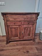 Grenen biedermeier kastje, klepkastje, Huis en Inrichting, Kasten | Dressoirs, Ophalen, Zo goed als nieuw, 25 tot 50 cm, 50 tot 100 cm