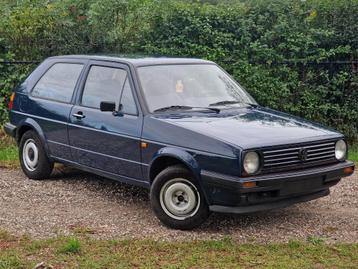 Volkswagen Golf MK2 1986 | 1.3 C | 63.000 km | 'Marine Blue' beschikbaar voor biedingen