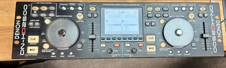Denon DN-HD2500 Professionele Media Speler & Controller, Muziek en Instrumenten, Dj-sets en Draaitafels, Gebruikt, Dj-set, Denon