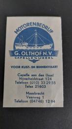 Capelle a.d.IJssel/Maasbracht, motorenbedrijf G.Olthof n.v., Verzamelen, Verzenden, Nederland