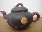 2 x aardewerk terracotta chinese theepot c.q. kruidenpot, Ophalen of Verzenden