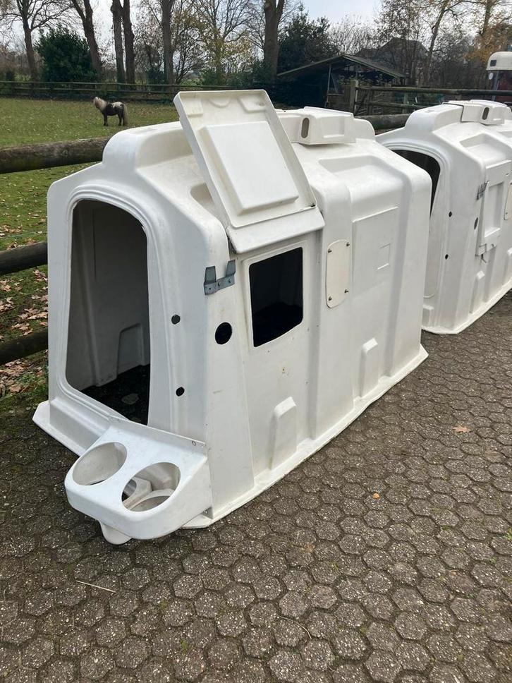 Kalveriglos kleinveehut schuilhut nieuwe adv., Dieren en Toebehoren, Schapen, Geiten en Varkens, Schaap, Meerdere dieren