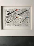 Han Bennink, collage Road Runners, Ophalen of Verzenden