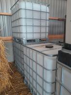 Ibc 1000 liter tank opslag kunstmest tank vat heftruck, Tuin en Terras, Regentonnen, 150 liter of meer, Ophalen, Zo goed als nieuw