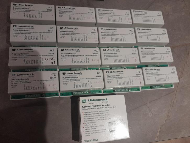 Uhlenbrock 63320 (17x), Hobby en Vrije tijd, Modeltreinen | H0, Gebruikt, Overige typen, Gelijkstroom, Overige merken, Ophalen of Verzenden