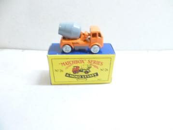 Matchbox A Moko Lesney nr26 ERF Beton Mixer in luciferdoosje beschikbaar voor biedingen