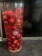 Grote door rode kerstballen vaste prijs, Ophalen of Verzenden