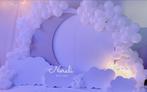 Wolkenset - 3 stuks - Decoratie - verhuur - Babyshower, Ophalen, Zo goed als nieuw, Geboorte of Huwelijk