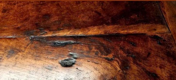 Antieke eettafel,  geschikt voor stoelen met hoge armleuning, Antiek en Kunst, Antiek | Meubels | Tafels, Ophalen