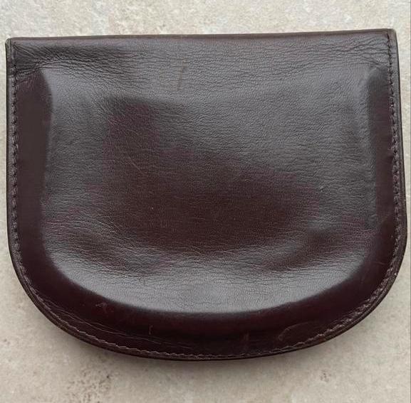 Vintage leren portemonnee – Andrélux Paris – Made in France, Antiek en Kunst, Antiek | Kleding en Accessoires, Heren, Ophalen of Verzenden