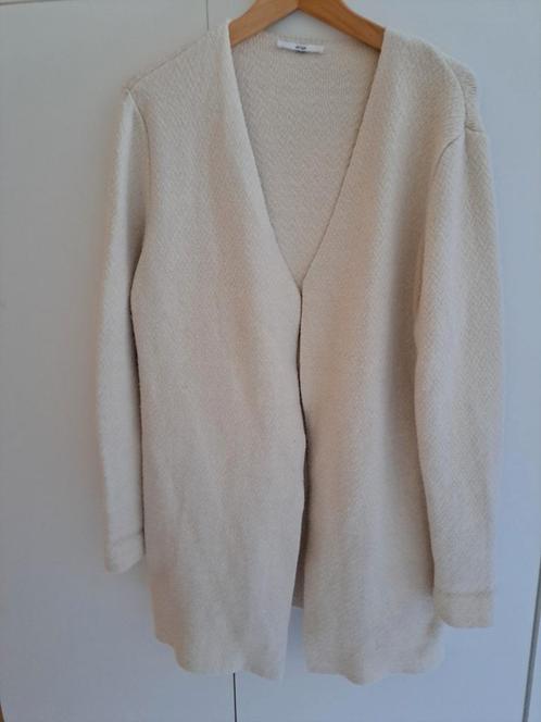 Ange vest creme als nieuw!, Kleding | Dames, Truien en Vesten, Gedragen, Maat 38/40 (M), Beige, Verzenden
