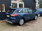 Ford Kuga 1.5 EcoBoost Titanium Ecc/Audio/Navi/Trekhaak, Auto's, Ford, Voorwielaandrijving, Stof, Gebruikt, Blauw