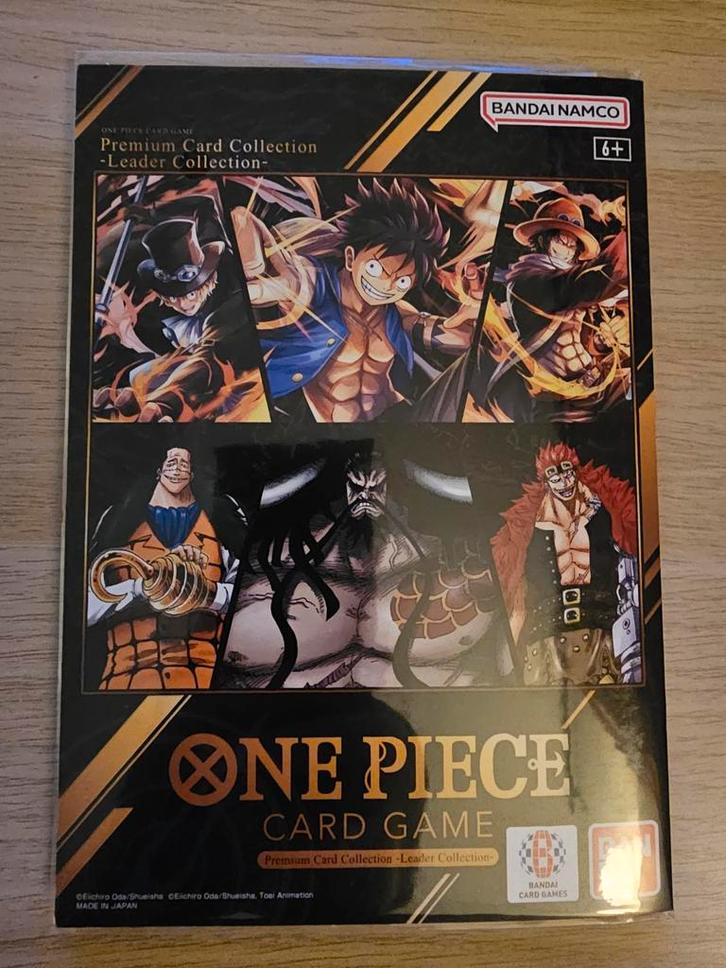 One Piece TCG - Premium Card Collection - Leader Collection, Hobby en Vrije tijd, Verzamelkaartspellen | Overige, Zo goed als nieuw